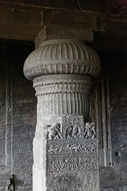 Grottes d'Ellora-Grottes bouddhistes-058